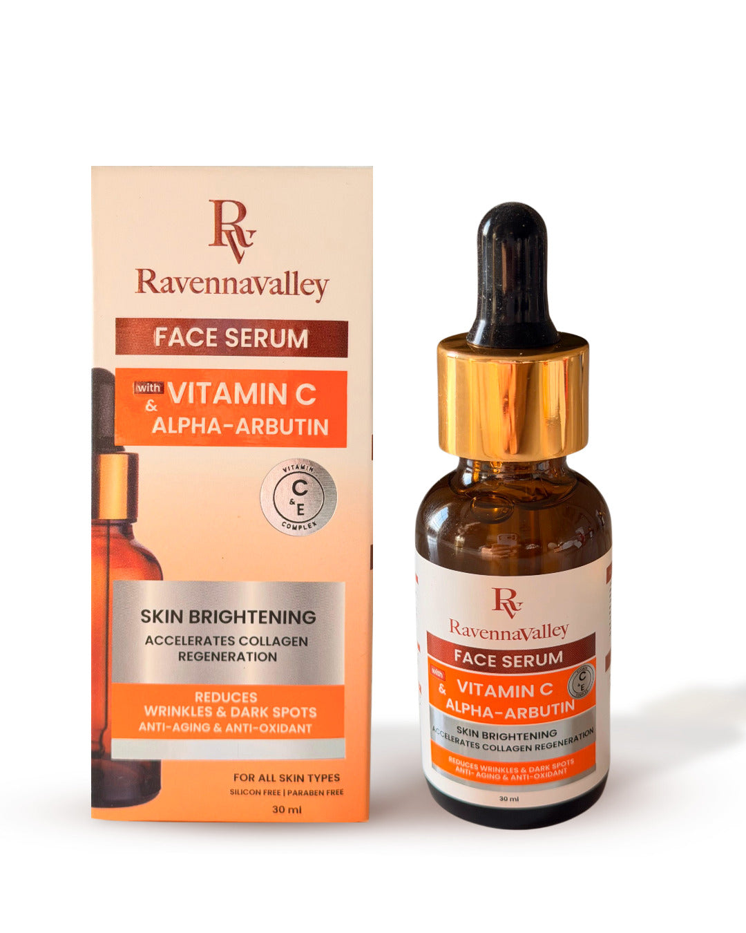 FACE SERUM VITAMIN C &amp; ARBUTIN