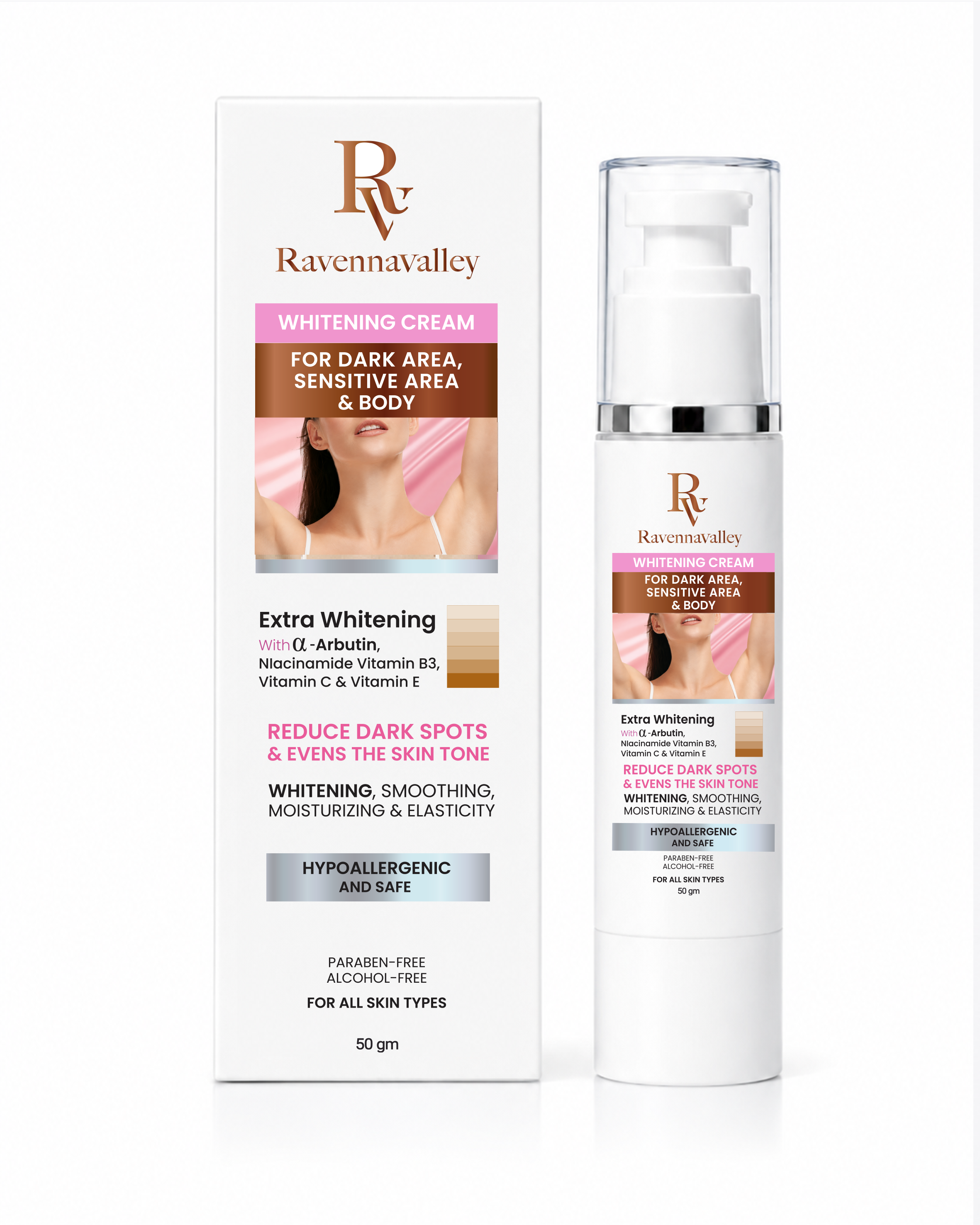 WHITENING CREAM FOR DARK AREAS