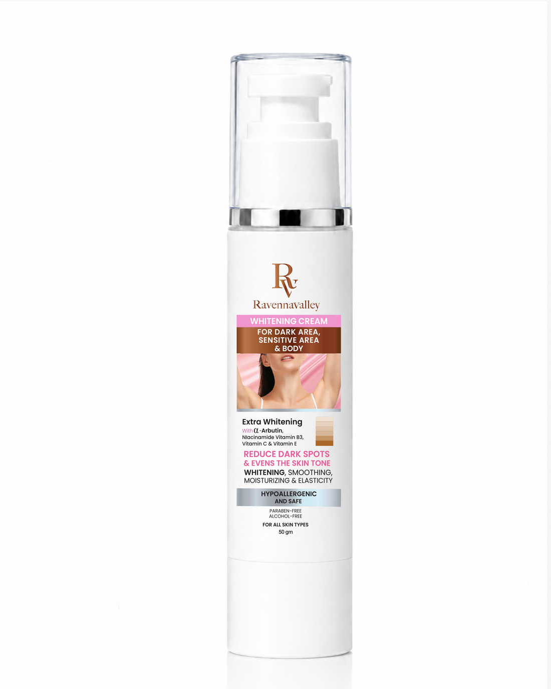 WHITENING CREAM FOR DARK AREAS